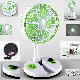 Yichen USB Rechargeable Folding Electircal Fan with LED Lighting manufacturer