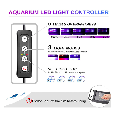 LED Grow Light 60cm 16W Especially for Water Plants