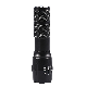 High Lumen Camping Accessories USB Rechargeable T6 Zoomable Tactical Flashlights manufacturer