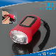 New Popular Solar Hand Crank Dynamo Torch Flashlight manufacturer