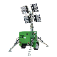 9m Mobile Whole Hydraulic Light Tower Hydraulic Lifting manufacturer
