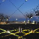 Square Corten Metal Home Garden Lamp Box with LED Light manufacturer