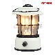 Popular Outdoor Camping Essentials Portable Atmosphere Lamp Rechargeable Adjustable Light Source Retro LED Lantern manufacturer