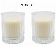 Transparent Glass Luxury Christmas Scented Candles Aromatherapy Aroma Diffuser Soy Wax Candles manufacturer