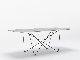 Factory Directly 6 Seater Simple Luxury Restaurant Furniture Set Marble Dining Table manufacturer