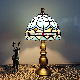 20cm Tiffany Table Lamp Alloy Base Bedroom Mosaic Lamp (WH-TTB-71) manufacturer