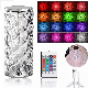 16 Colors LED Crystal Table Rose Lamp 3D Glass Desk RGB USB manufacturer