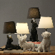 Danish Designer Table Lamp Resin Pet Dog Table Lamps for Living Room Bedroom Decorative Lamp (WH-MTB-10) manufacturer