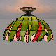 Creative Green Retro Tiffany Lamp Stained Glass Pendant Lights for Bar Restaurant Glass Light (WH-TA-25) manufacturer
