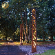 Outdoor Park Steel Metal Simple Rusty Decoration Practical Garden Light manufacturer