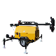 Mobile Lighting Tower/Tower Light LED/Metal Halide with 9m