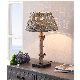Modern Stylish Table Lamp Made of Wood and Metal