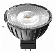 Premium Fin Black Aluminum 7W 12V 4000K 36D MR16 Dimmable LED Spotlight LED Bulbs manufacturer