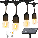 10m 48FT E27 S14 LED Bulb 220V IP65 Waterproof Wedding Party Patio Garden Outdoor Solar UK Au Cafe Festoon String Light manufacturer