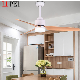 Manufacturer Brushed Nickel Metal Blades AC 110V Ceiling Fan Light manufacturer