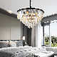 Suspension Rh Crystal Luminaire Gold Black Modern Chandelier Crystal Light (WH-AP-94) manufacturer