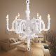 White Chandelier Postmodern Indoor Lighting Candle Chandelier (WH-MI-109) manufacturer
