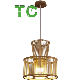 Bamboo Chandelier Hanging Light Ceiling Hanging Light with Adjustable Cord manufacturer