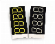 0.36 Inch 4 Digit 7 Segment LED Display with Yellow Light manufacturer