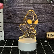 Wholesale Kids Room Creative USB Battery Acrylic Custom 3D Illusion Anime LED Base Night Light for Children Christmas Gift manufacturer