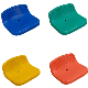 HDPE Grandstand Stadium Seats Outdoor Molded Plastic Low Backrest Bleacher manufacturer