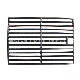 Large Enameled Grill Cast Iron Porcelain Coated Dual Sided Cooking Grate manufacturer