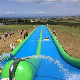 328FT Customized Adult Giant Inflatable Slip N Slide Water Slide with Pool Downhill Dragster manufacturer