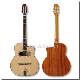 D-Hole or Oval Hole Left Hand Gypsy Jazz Guitar (AGJ200) manufacturer