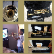 High Quality Professional OEM Wind Instrument Trumpet with Case manufacturer