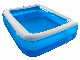 2-Ring Inflatable Rectangular Blow up Swimming Pool