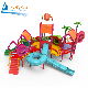 Dalang Fatory Outer Space Series Playsets Kids Indoor Slide Water Park Games Customized Amusement Park Children Outdoor Playground Equipment manufacturer