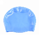 Eco-Friendly Silicon Bathing Caps Adults Customized Logo Swimming Hat Seamless Swim Cap manufacturer