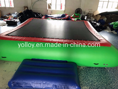 Lake Floating Inflatable Trampoline Water Amusement Park Games
