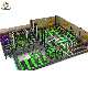Customized Indoor Amusement Park Equipment Children Eco-Friendly Trampoline