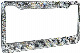 Bling Bling Plastic License Plate Frame manufacturer