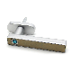 European Entrance Mini Finger Print Electric European Interior Door Lock Handle manufacturer