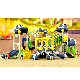 Amusement Park Cheap Children Plastic Slides Kids Outdoor Playground manufacturer