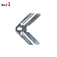 Flange Corner Duct Galvanized Steel Square Pipe Flange Corner Fittings Air Duct Angle manufacturer
