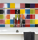 Blue 6X6inch/15X15cm Premium Mosaics Tile Ceramic Tile Looks Like Marble manufacturer